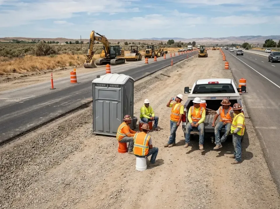 highway-road-construction-crew-007 — frequently asked questions, Porta Potty and Restroom Rentals in Cedar Grove, WI